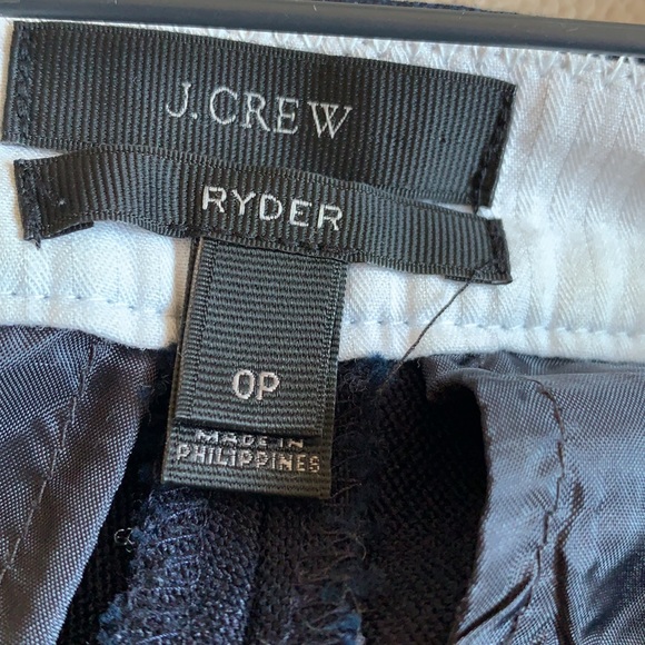 J CREW DARK BLUE RYDER PANTS 0P - Picture 7 of 7